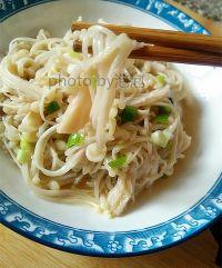 凉拌金针菇的做法步骤8