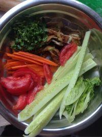 蔬菜紫菜包饭的做法步骤4