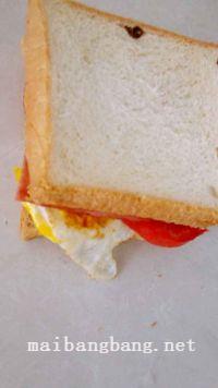 培根煎蛋三明治的做法步骤9