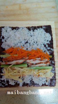 千岛鸡肉寿司的做法步骤9