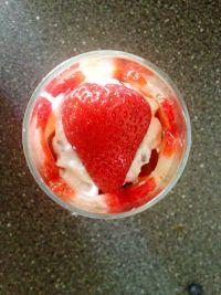 爱心水果酸奶杯的做法步骤13